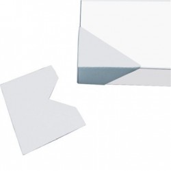 Cantoneras de carton para marcos de aluminio bolsas de 100 und